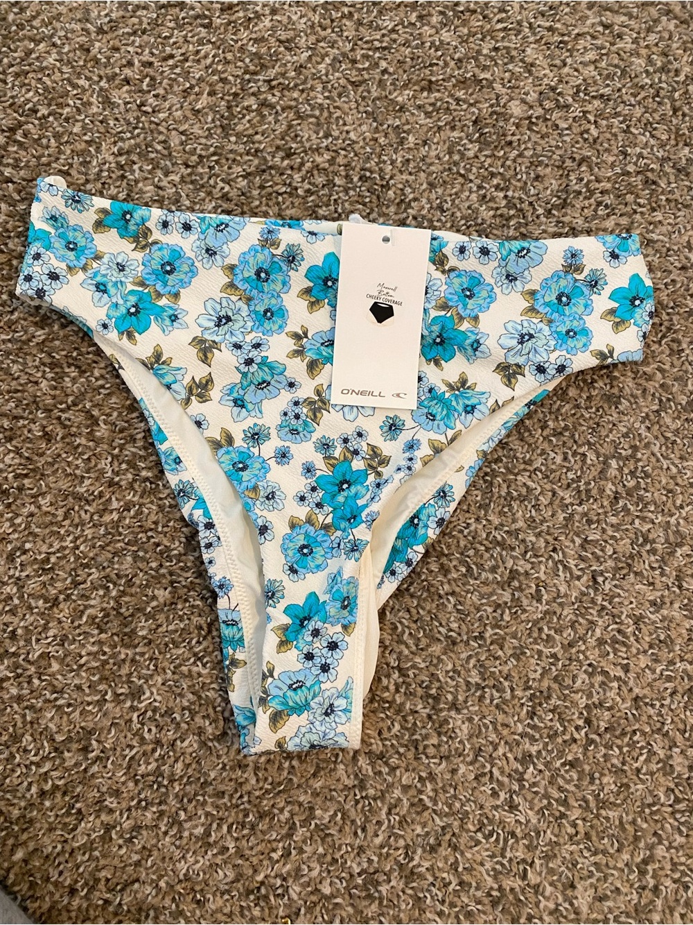 O'Neill Blue Floral Bikini Bottom